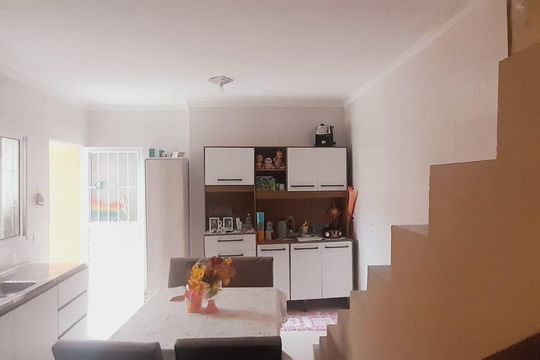Sala de jantar de casa à venda com 3 quartos, 150m² em Vila Tolstoi, São Paulo
