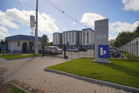Fachada de apartamento para alugar com 2 quartos, 54m² em Feitoria, São Leopoldo