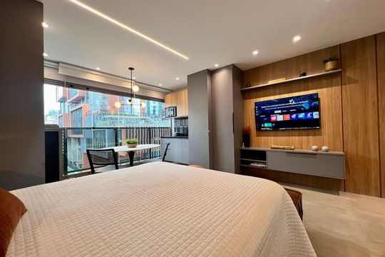 Studio de kitnet/studio para alugar com 1 quarto, 29m² em Itaim Bibi, São Paulo