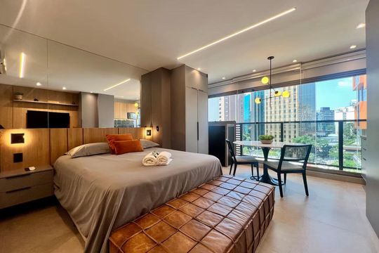 Studio de kitnet/studio para alugar com 1 quarto, 29m² em Itaim Bibi, São Paulo