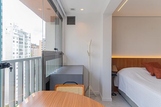 Kitnet/Studio para alugar com 1 quarto, 27m² em Cidade Monções, São Paulo