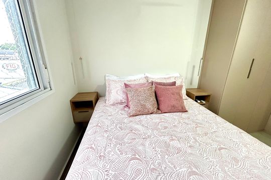Quarto Suíte de apartamento à venda com 2 quartos, 69m² em Vila Rosalia, Guarulhos