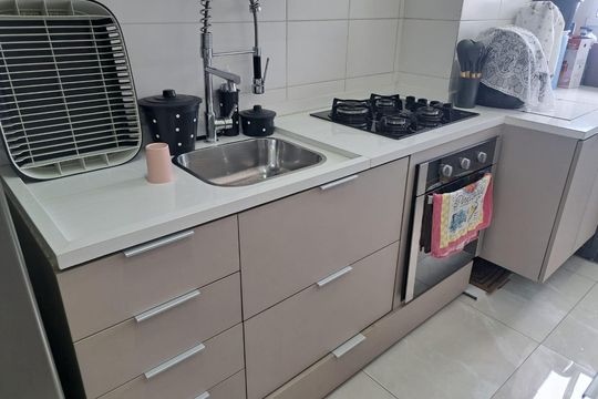 Cozinha de apartamento para alugar com 2 quartos, 46m² em Quitaúna, Osasco