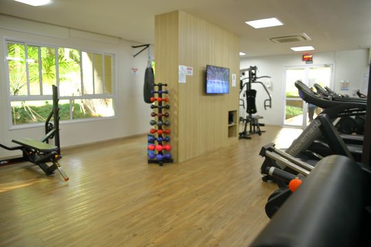 Área comum - Academia de apartamento à venda com 3 quartos, 116m² em Baeta Neves, São Bernardo do Campo