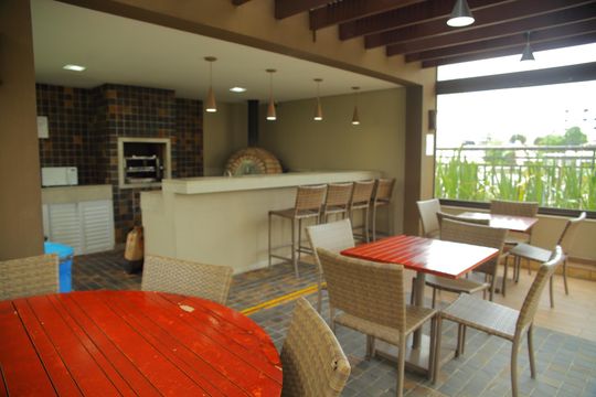 Área comum - Churrasqueira de apartamento à venda com 3 quartos, 116m² em Baeta Neves, São Bernardo do Campo