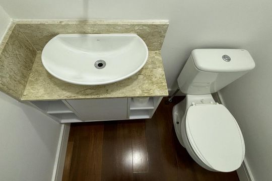 Lavabo da Sala  de apartamento à venda com 3 quartos, 116m² em Baeta Neves, São Bernardo do Campo