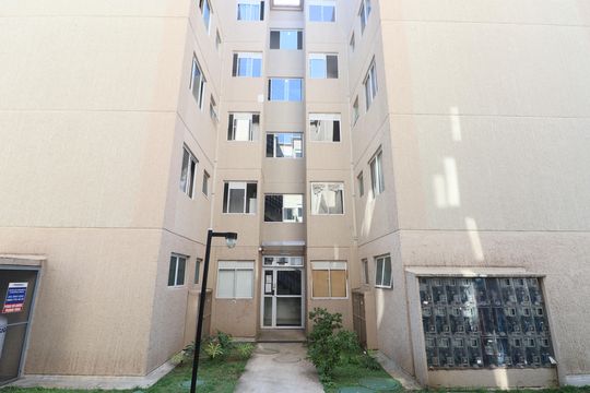 Fachada do bloco de apartamento à venda com 2 quartos, 60m² em Mato Grande, Canoas