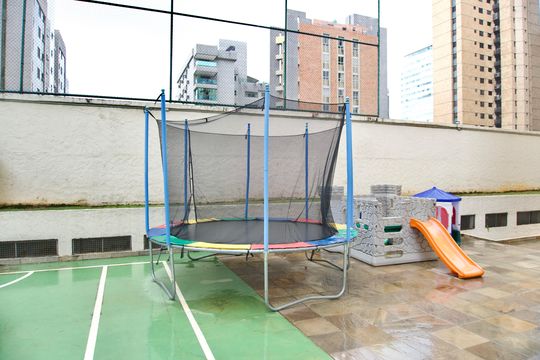 Área comum - Playground de apartamento à venda com 3 quartos, 125m² em Funcionários, Belo Horizonte