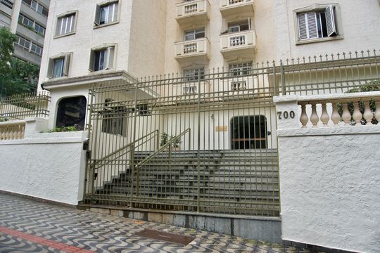 Fachada do Prédio de apartamento à venda com 3 quartos, 125m² em Funcionários, Belo Horizonte