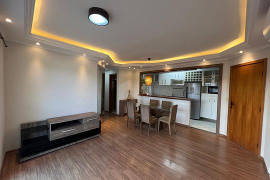 Sala de apartamento para alugar com 3 quartos, 86m² em Jardim Marister, Jacareí