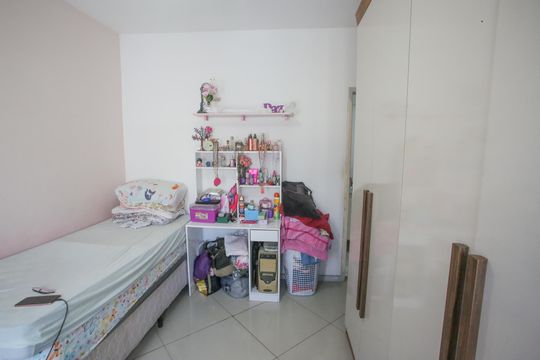 Quarto Suíte de apartamento à venda com 2 quartos, 79m² em Taquara, Rio de Janeiro