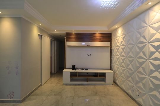 Sala de apartamento à venda com 3 quartos, 147m² em Vila Carrão, São Paulo