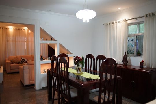 Sala de Jantar de casa à venda com 3 quartos, 187m² em Jardim Toscana, Guarulhos