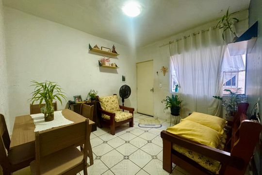 Sala de apartamento à venda com 2 quartos, 58m² em Jardim Vila Galvao, Guarulhos