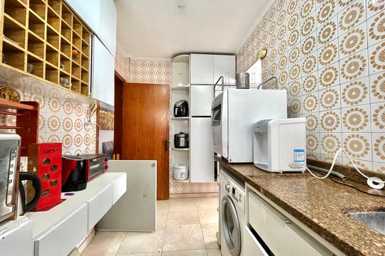 Cozinha de apartamento à venda com 2 quartos, 70m² em Vila Alexandria, São Paulo