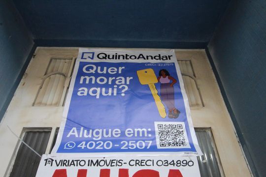 Placa de apartamento para alugar com 2 quartos, 84m² em Centro, Nilópolis
