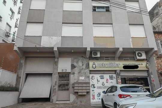 Fachada de apartamento à venda com 1 quarto, 49m² em Passo D’areia, Porto Alegre