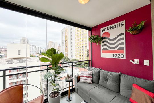 Sacada de apartamento para alugar com 2 quartos, 70m² em Perdizes, São Paulo