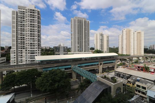 Varanda da Sala de apartamento à venda com 1 quarto, 29m² em Vila Ema, São Paulo