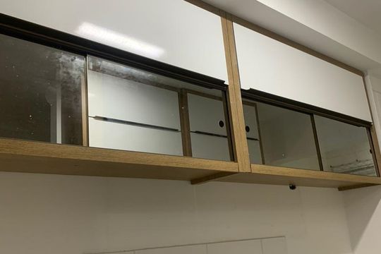 Cozinha de apartamento à venda com 2 quartos, 59m² em Bethaville I, Barueri
