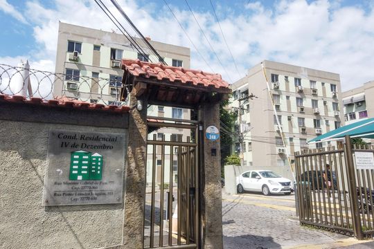 Fachada de apartamento à venda com 2 quartos, 50m² em Pechincha, Rio de Janeiro