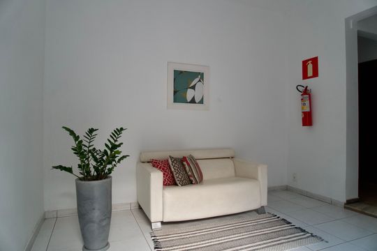 Recepção de apartamento à venda com 3 quartos, 136m² em São Pedro, Belo Horizonte