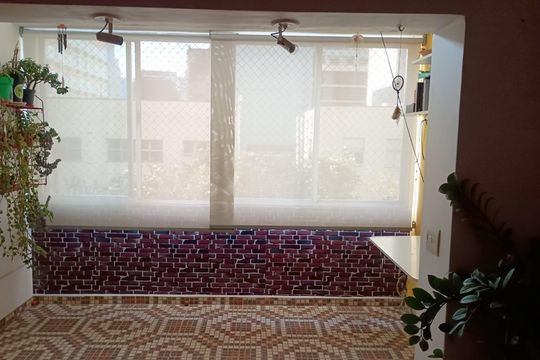 Varanda de apartamento à venda com 1 quarto, 68m² em Vila Buarque, São Paulo