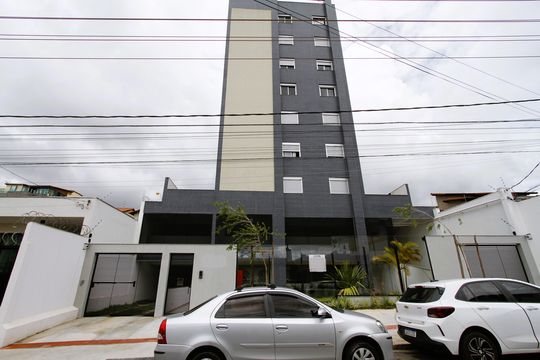 Fachada do Prédio de apartamento à venda com 3 quartos, 86m² em Padre Eustáquio, Belo Horizonte