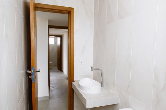 Banheiro do Quarto 1 de apartamento à venda com 3 quartos, 86m² em Padre Eustáquio, Belo Horizonte