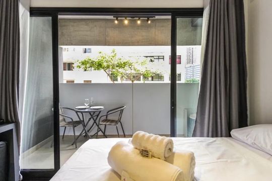 Quarto de apartamento para alugar com 1 quarto, 22m² em Bela Vista, São Paulo