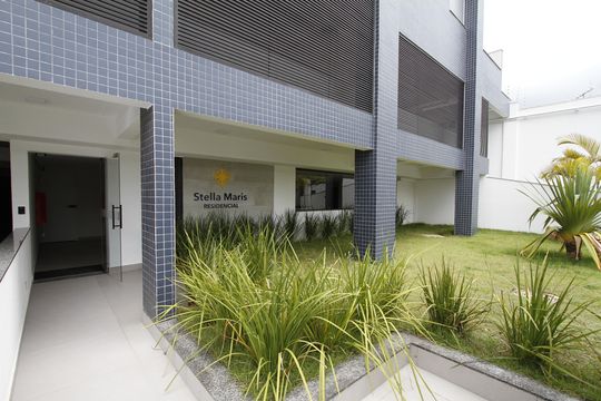 Hall de entrada de apartamento à venda com 3 quartos, 86m² em Padre Eustáquio, Belo Horizonte