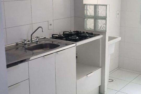 Cozinha de apartamento para alugar com 3 quartos, 76m² em Marechal Rondon, Canoas