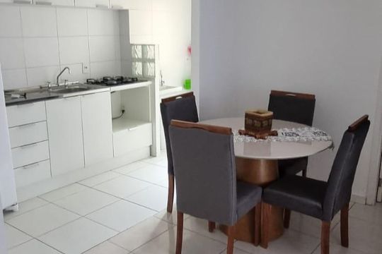 Sala de jantar de apartamento para alugar com 3 quartos, 76m² em Marechal Rondon, Canoas