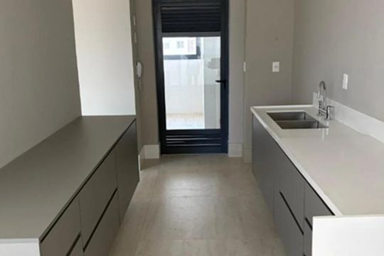 Cozinha de apartamento para alugar com 3 quartos, 147m² em Vila Nova Conceição, São Paulo