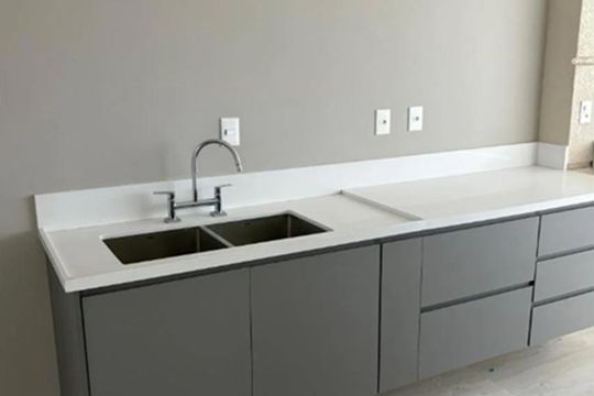 Cozinha de apartamento para alugar com 3 quartos, 147m² em Vila Nova Conceição, São Paulo