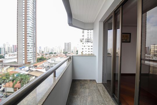 Sala Varanda de apartamento à venda com 5 quartos, 293m² em Tatuapé, São Paulo