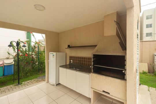 Área comum - Churrasqueira de apartamento para alugar com 2 quartos, 60m² em Guaratiba, Rio de Janeiro