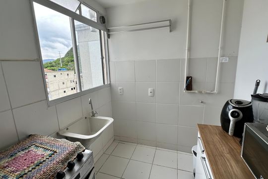 Área de Serviço de apartamento à venda com 2 quartos, 43m² em Recreio dos Bandeirantes, Rio de Janeiro