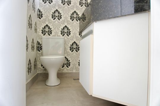 Banheiro Social 2 de apartamento à venda com 3 quartos, 183m² em Sagrada Família, Belo Horizonte
