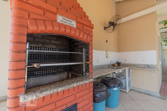Área comum - Churrasqueira de apartamento à venda com 2 quartos, 45m² em Jardim Nova Europa, Campinas