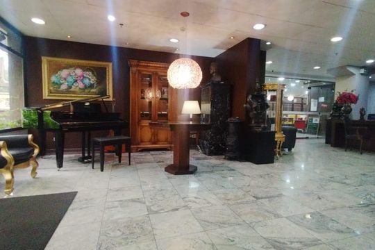 Hall Social de apartamento à venda com 1 quarto, 33m² em Brooklin, São Paulo