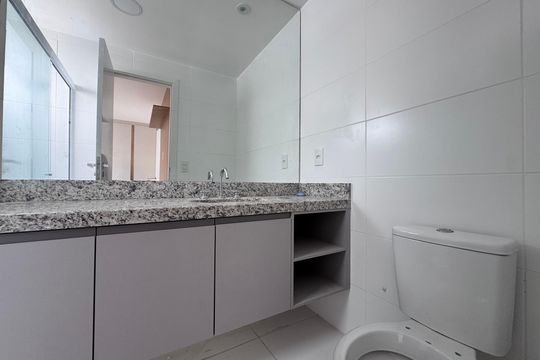 Suíte 1 - Banheiro de apartamento para alugar com 3 quartos, 324m² em Recreio dos Bandeirantes, Rio de Janeiro