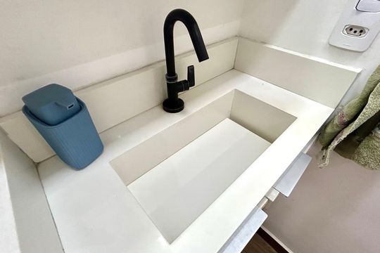 Banheiro de apartamento à venda com 2 quartos, 34m² em Vila Sao Joao, Guarulhos