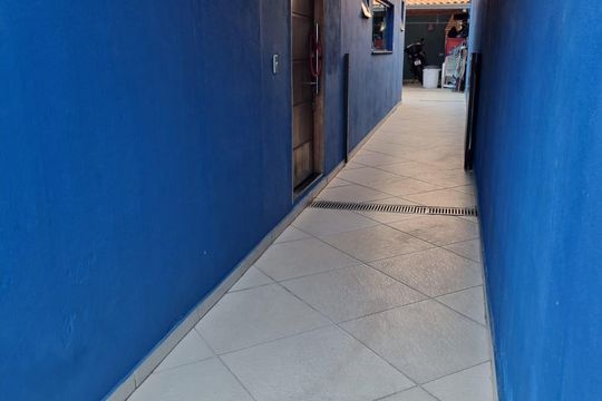 Área externa de casa à venda com 3 quartos, 184m² em Jardim Jamaica, Santo André