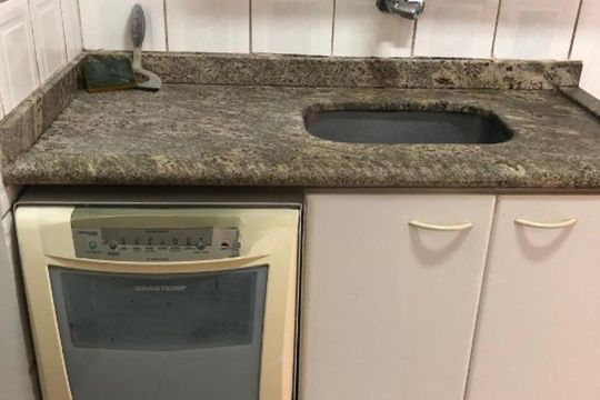 Cozinha de apartamento à venda com 3 quartos, 104m² em Santa Efigênia, Belo Horizonte