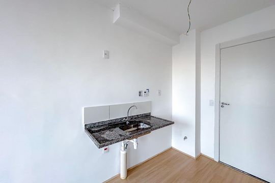 Cozinha de kitnet/studio à venda com 1 quarto, 27m² em Tatuapé, São Paulo