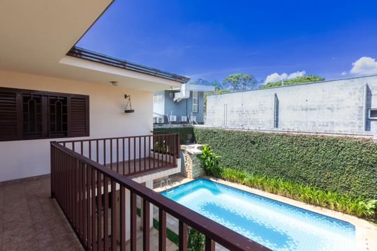 Área comum de casa para alugar com 4 quartos, 488m² em Nova Campinas, Campinas