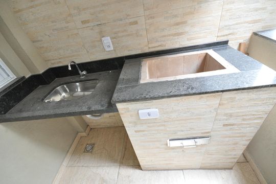 Área comum - Churrasqueira de apartamento à venda com 2 quartos, 46m² em Vila Constança, São Paulo