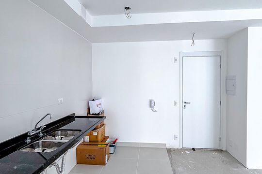 Cozinha de apartamento à venda com 2 quartos, 95m² em Vila Zilda, São Paulo