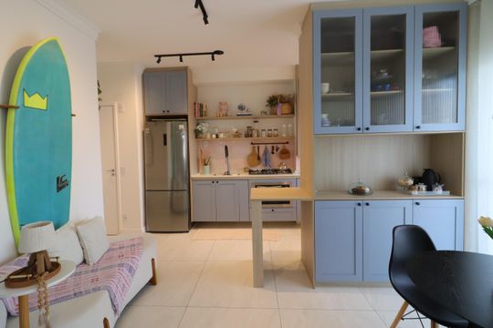 Sala de apartamento para alugar com 2 quartos, 46m² em Quitaúna, Osasco